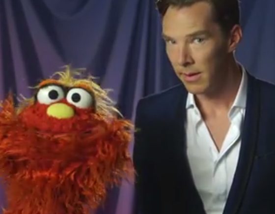 Benedict Cumberbatch and Sesame Street