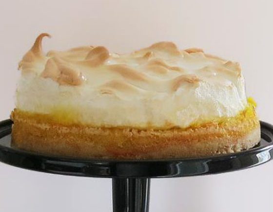 Mile-High Lemon Meringue Tart