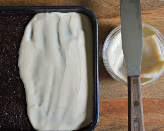 ‘Black and Tan' Snacking Cake