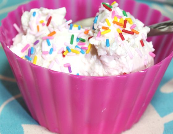 Vanilla Frozen Yogurt (Sugar-Free, Fat-Free, Gluten-Free)