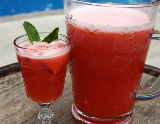 Strawberry Agua Fresca