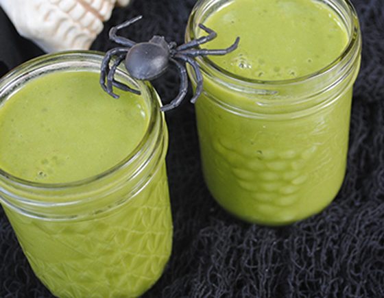 Ghoulishly Green Kid-Friendly Smoothie Recipe