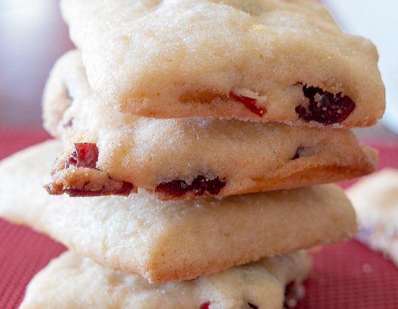 Cranberry Ginger Squares