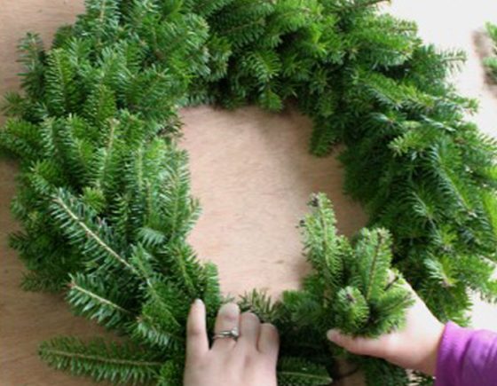 How to Make a Traditional Christmas Wreath