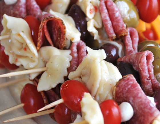 Skewerlicious! Antipasto Skewers