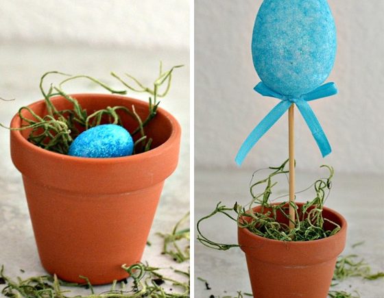 Egg Plant  Easter Craft