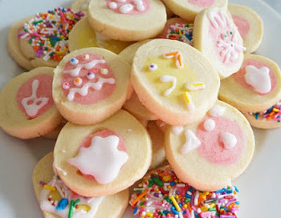 Simple Easter Sugar Cookies