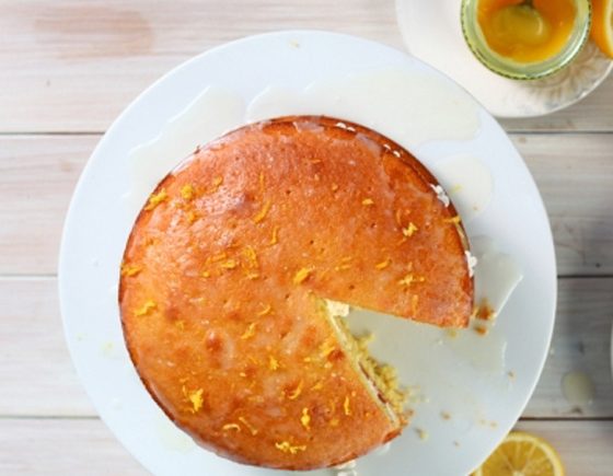 Easter Lemon and Whipped Cream Cake