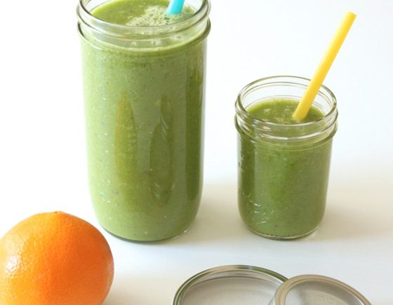 Orange Creamsicle Green Smoothie