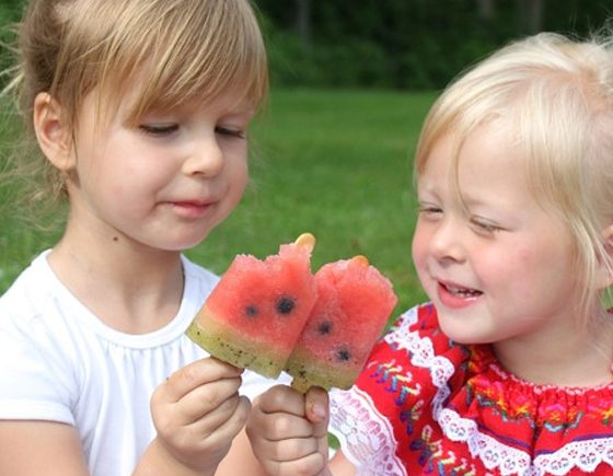 All-Fruit Watermelon Popsicles