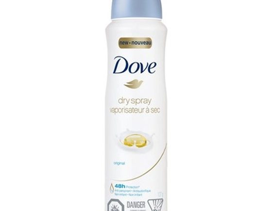 Get: Dove Original Dry Spray Antiperspirant