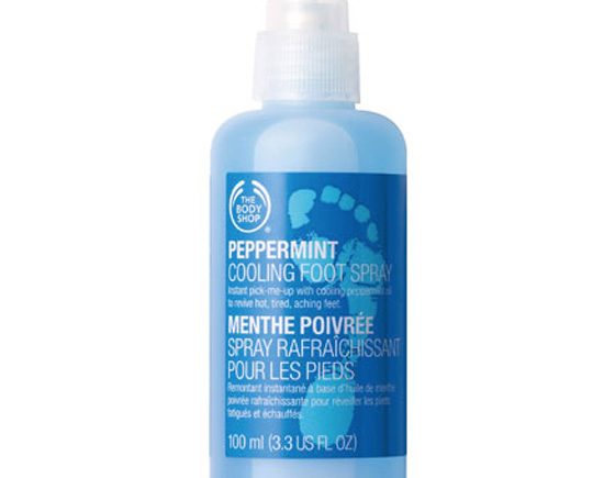 Get: The Body Shop's Peppermint Cooling Foot Spray