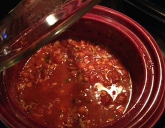 Low Fat, Low Carb Slow Cooker Turkey Chili Recipe