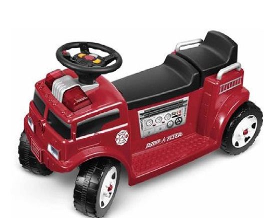 Radio Flyer Two-Seater Fire Truck