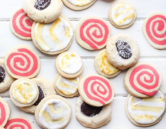 Christmas Sugar Cookies, 3 Ways