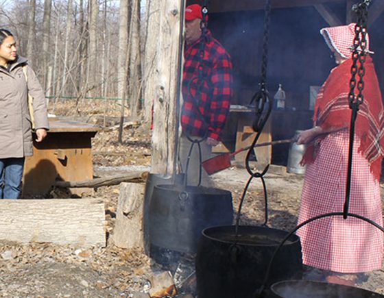 Bruce’s Mill Conservation Area: Stouffville: weekends March 4 - April 2 plus March Break