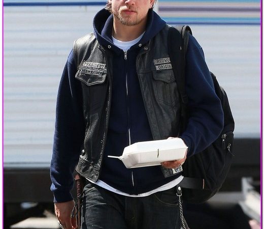 Stars On The Set Of 'Sons Of Anarchy'