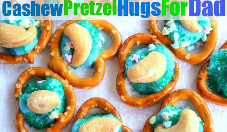 CashewPretzelHugsForDad