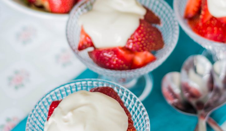 Strawberries-with-Creme-Fraiche