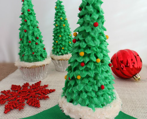 Christmas-Tree-Cupcakes