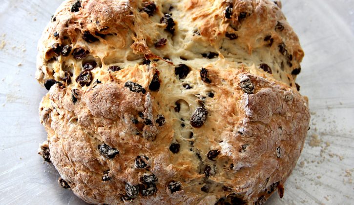 Irish Soda Bread with Raisins