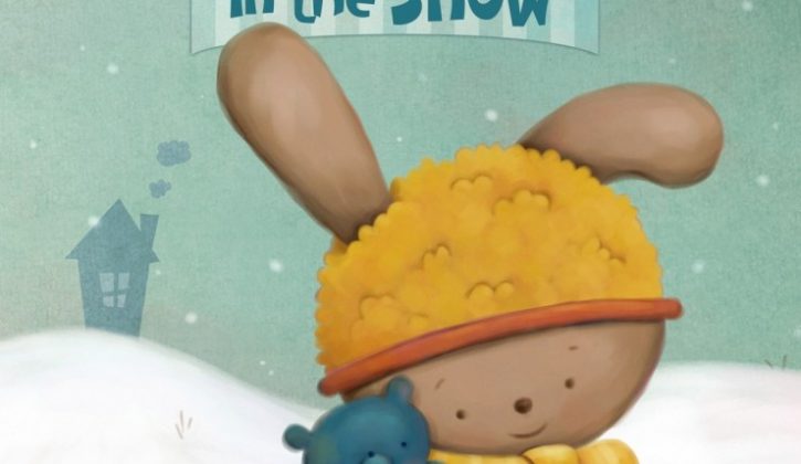 Mimi-and-the-bear-in-the-snow
