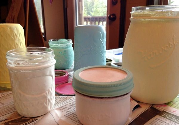 Painted-jars