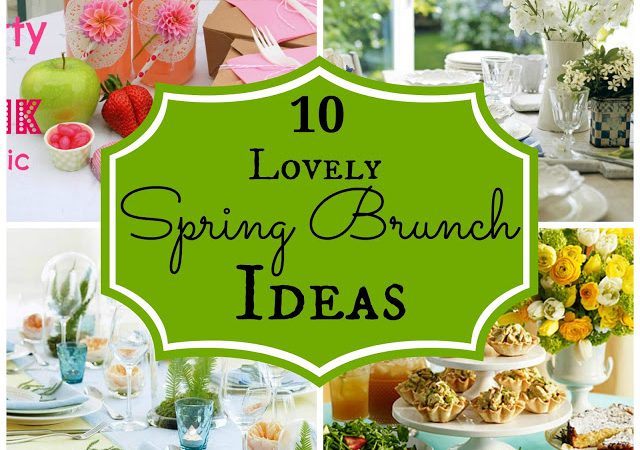 SpringBrunchIdeas