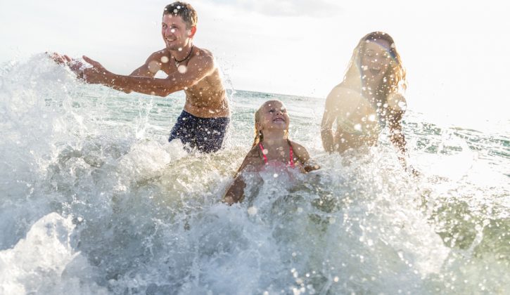 Family at Beach