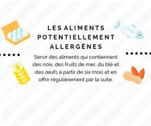 Une Infographie: Les Premiers Ailments de Bébé