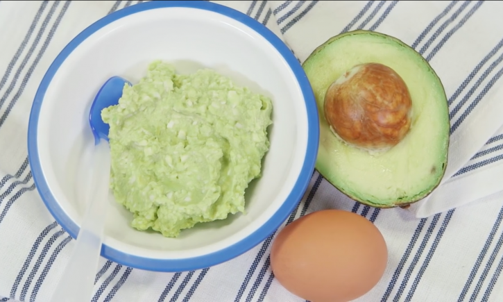 Make Your Own Baby Food: Eggy Guacamole