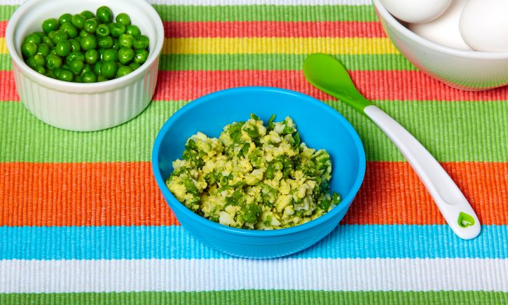 Egg and Pea Mash