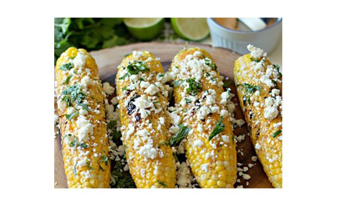 Mexican Grilled Corn on the Cob