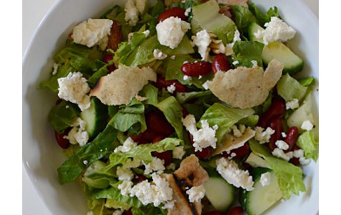 Fattoush Salad with Feta