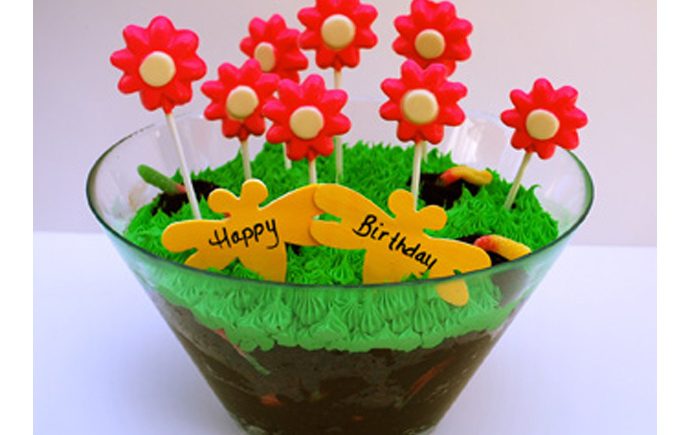 Spring Celebration Garden Cake