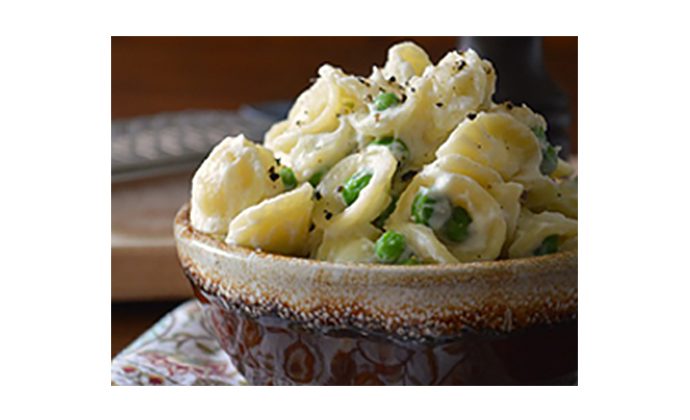 Pasta Shells with Creamy Cauliflower Sauce