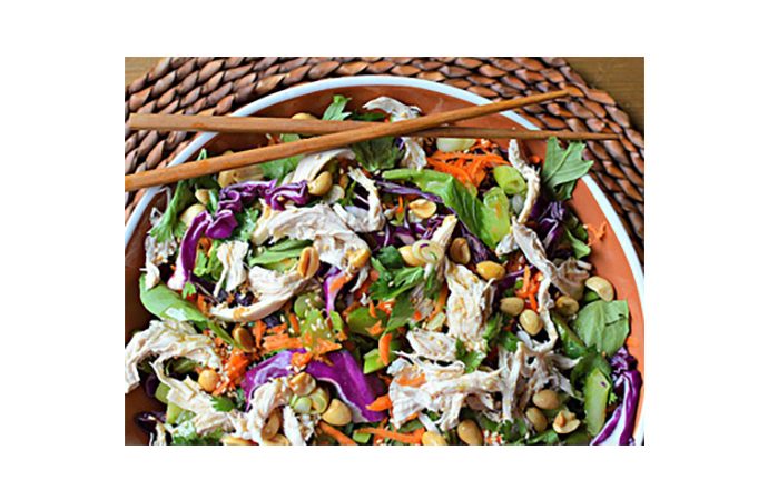 Asian Chicken and Cabbage Salad