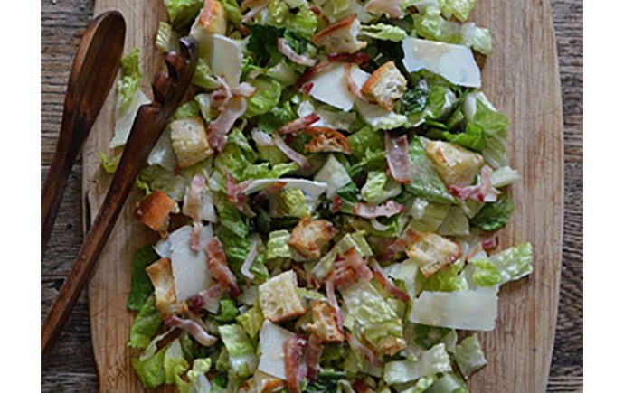 Grilled Caesar Salad