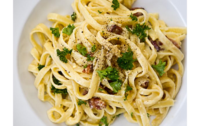 Fettuccine Carbonara