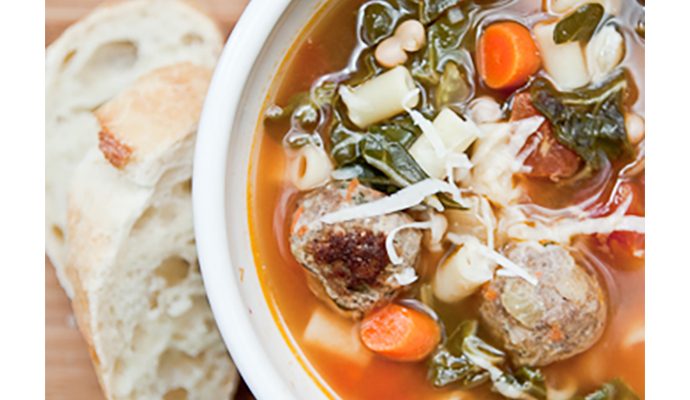 Meatball Minestrone Soup Recipe - SavvyMom