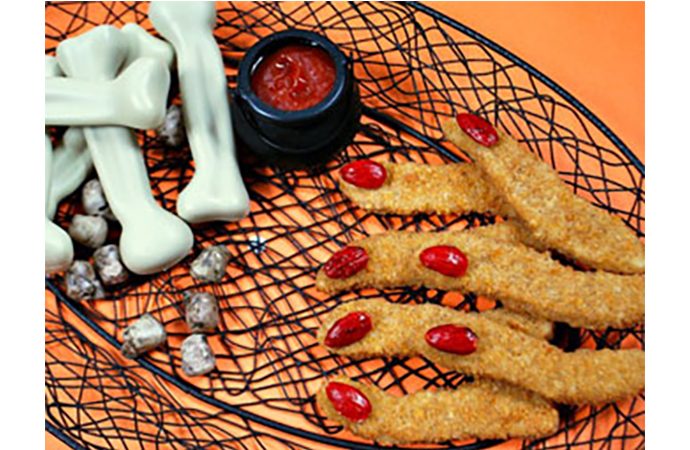 Severed Fingers with Bloody Dipping Sauce