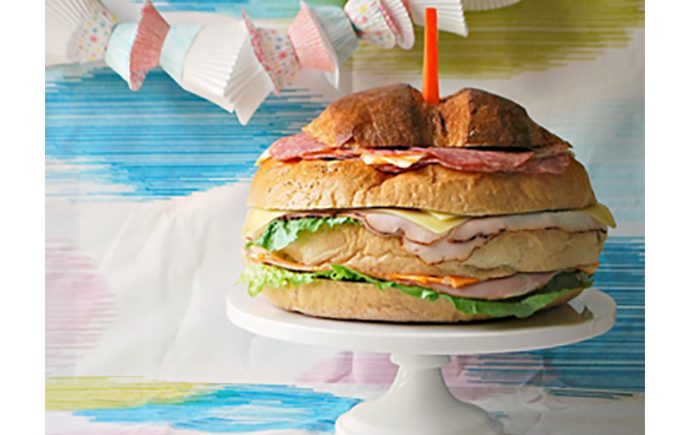 Birthday Cake Sandwich