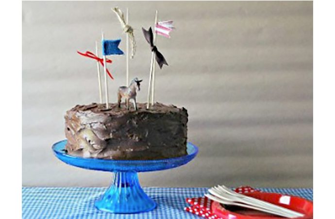 Western-Inspired Birthday Cake