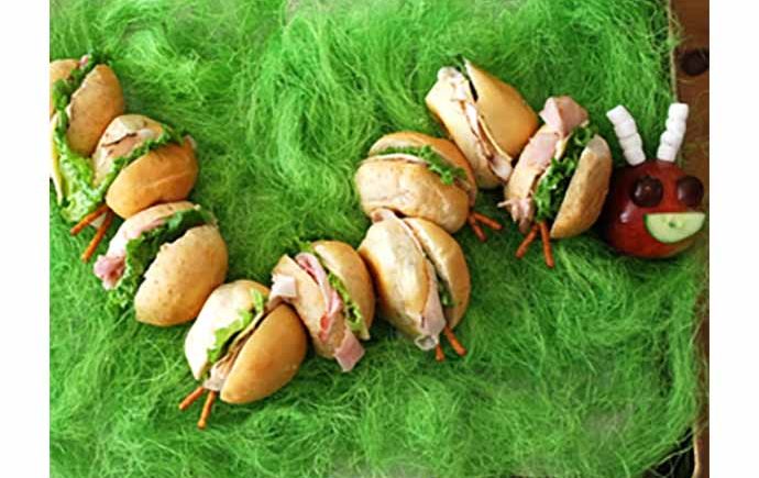 The Very Hungry Caterpillar Sandwiches - SavvyMom