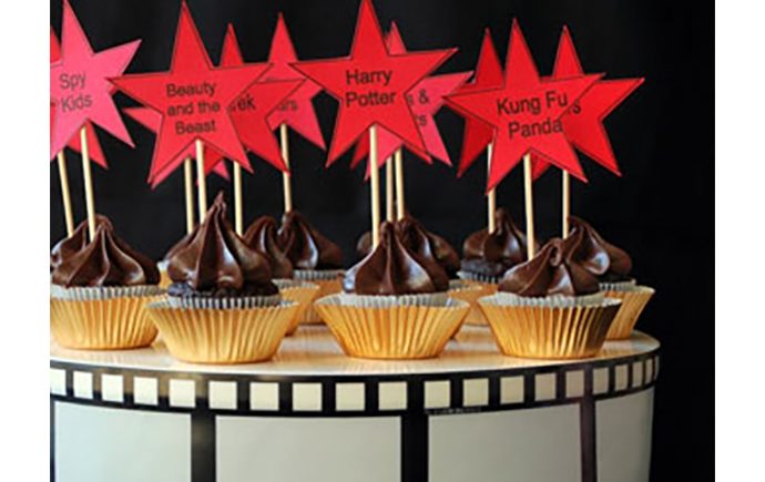 Movie Star Cupcakes