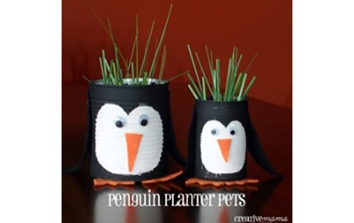 Penguin Planter Pets