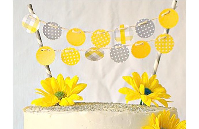 Paper Cake Garland