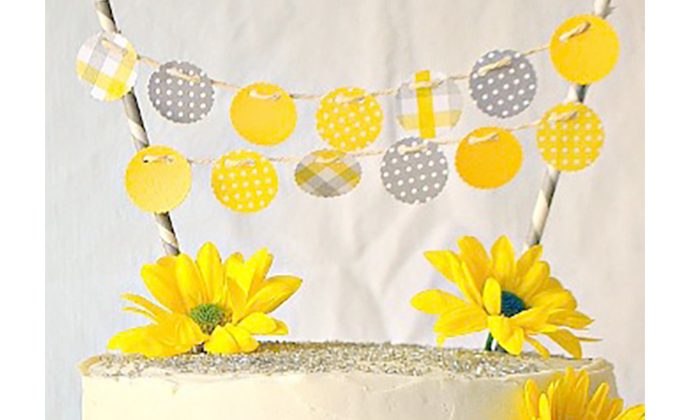 Paper Cake Garland