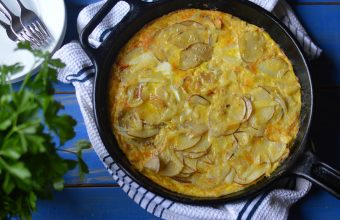 Spanish Frittata Tortilla 5 ingredient meals easy weeknight recipes for families