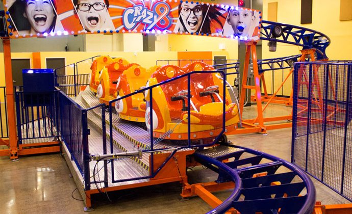 ottawa indoor permanent roller coaster for kids